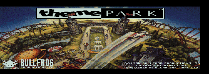 Theme Park Title Screen